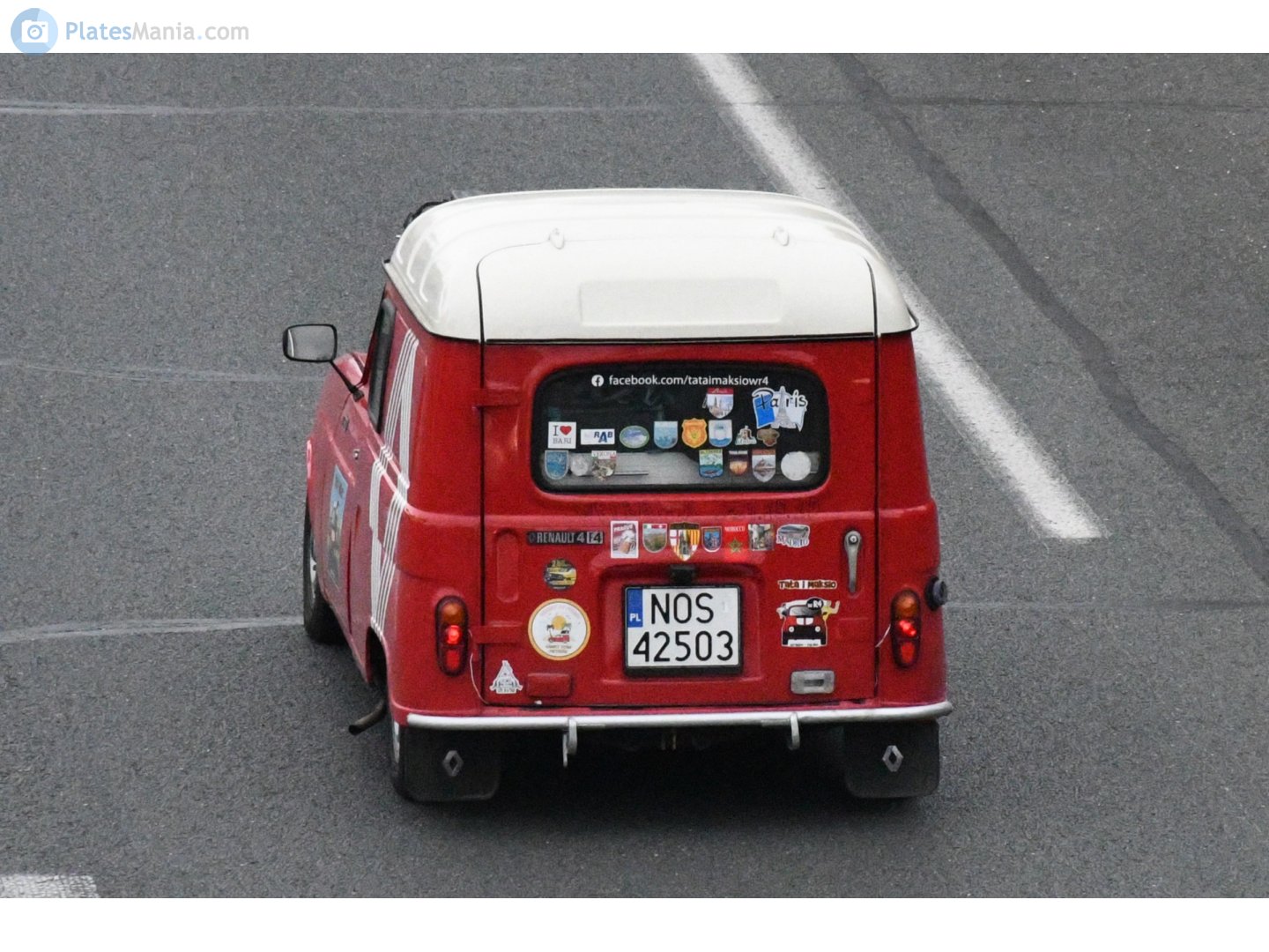 NOS 42503, Renault 4 1st gen F4/F6 Fourgonnette (112), 1961–1988