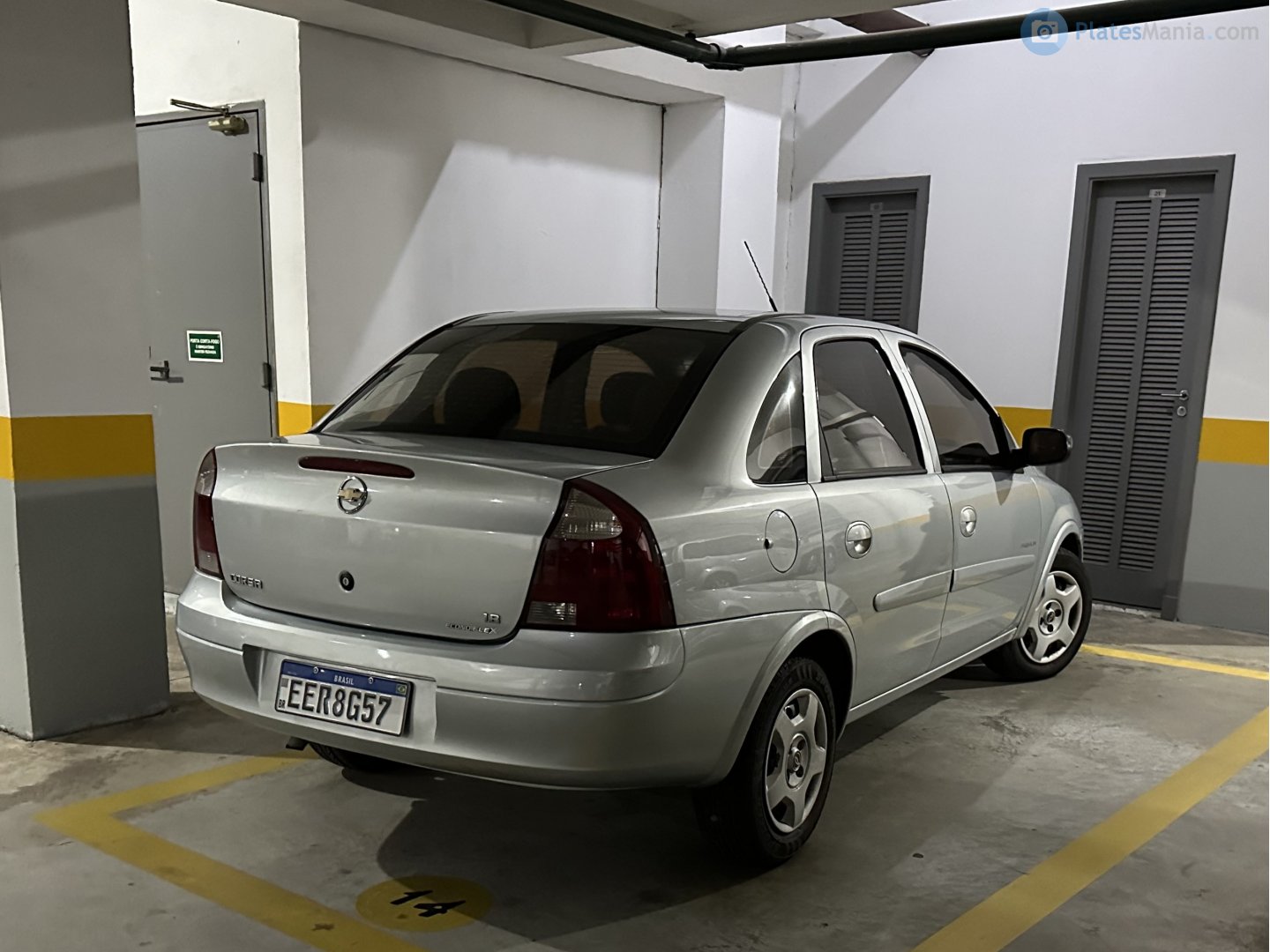 EER8G57, Chevrolet Corsa 2nd gen (Evolution) Sedan (GM4300), 2002–2012