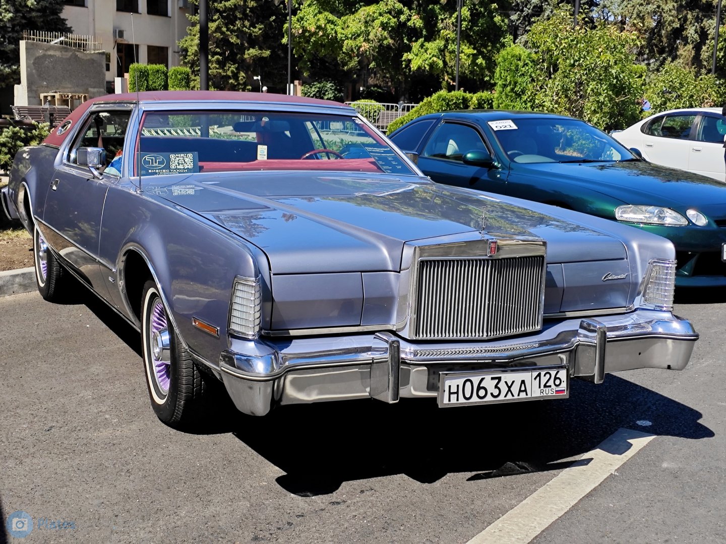 н 063 ха 126, Lincoln Continental 5th gen 2-door Coupé (60), facelift, 1974–1979
