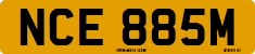 License plate of the United Kingdom, 1963 year system