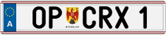 License plate of Austria, Vanity Plates