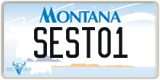 Montana, Vanity Plates