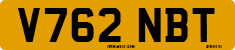 License plate of the United Kingdom, 1983 year system