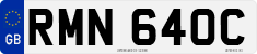 License plate of the United Kingdom, 1963 year system
