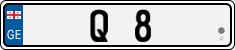 License plate of Georgia, Vanity Plates