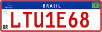 License plate of Brazil, Commercial vehicles (Mercosul)