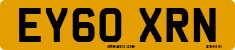 License plate of the United Kingdom, 2001 year system