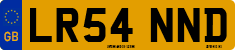 License plate of the United Kingdom, 2001 year system