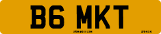 License plate of the United Kingdom, 1983 year system