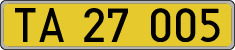 License plates of Spain, Diplomatic