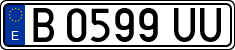 License plates of Spain, 1971 year series