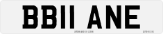 License plate of the United Kingdom, 2001 year system