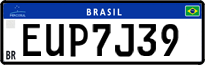 License plate of Brazil, Private owners (Mercosul)