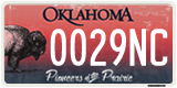 Oklahoma, Specialty plates
