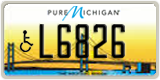 Michigan, Vehicles for disabled persons (A1234)