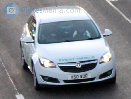 V50 WOR, Vauxhall Insignia