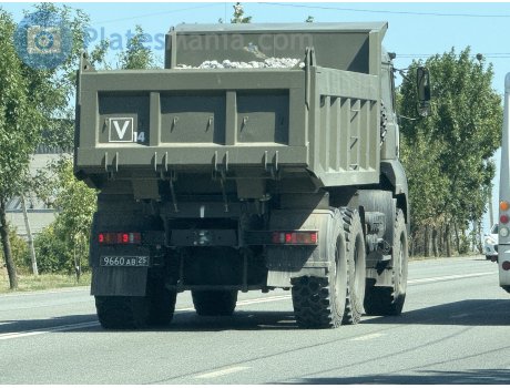 9660 ав 25, Ural (UralAZ) 6370