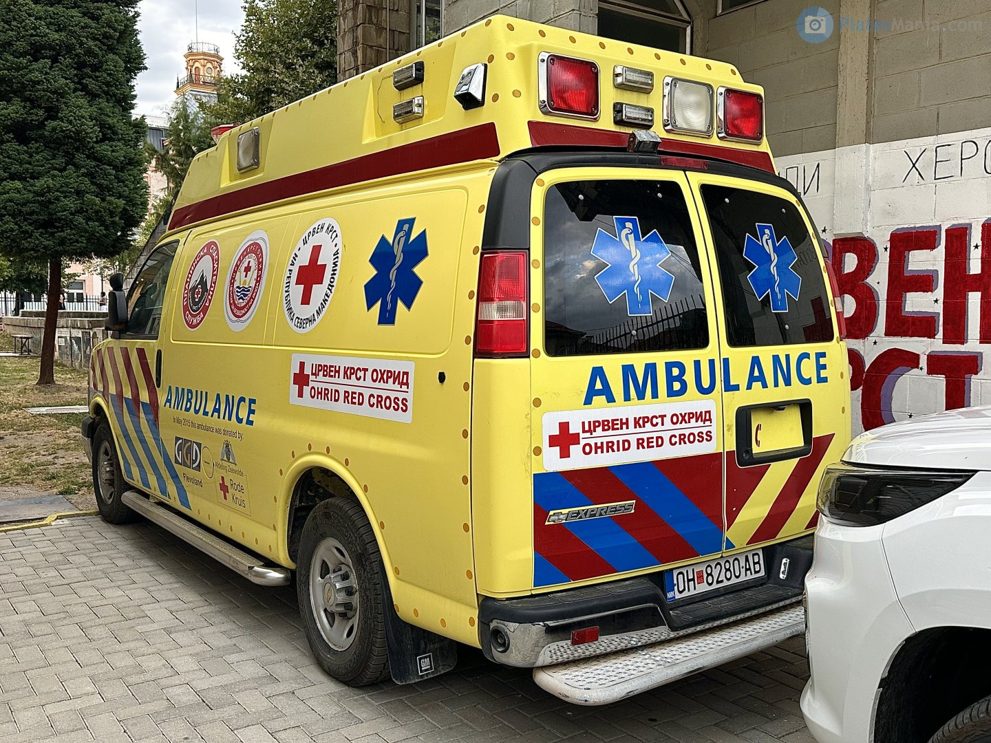 OH 8280 AB, Chevrolet Express 1st gen (GMT610), facelift, 2002–