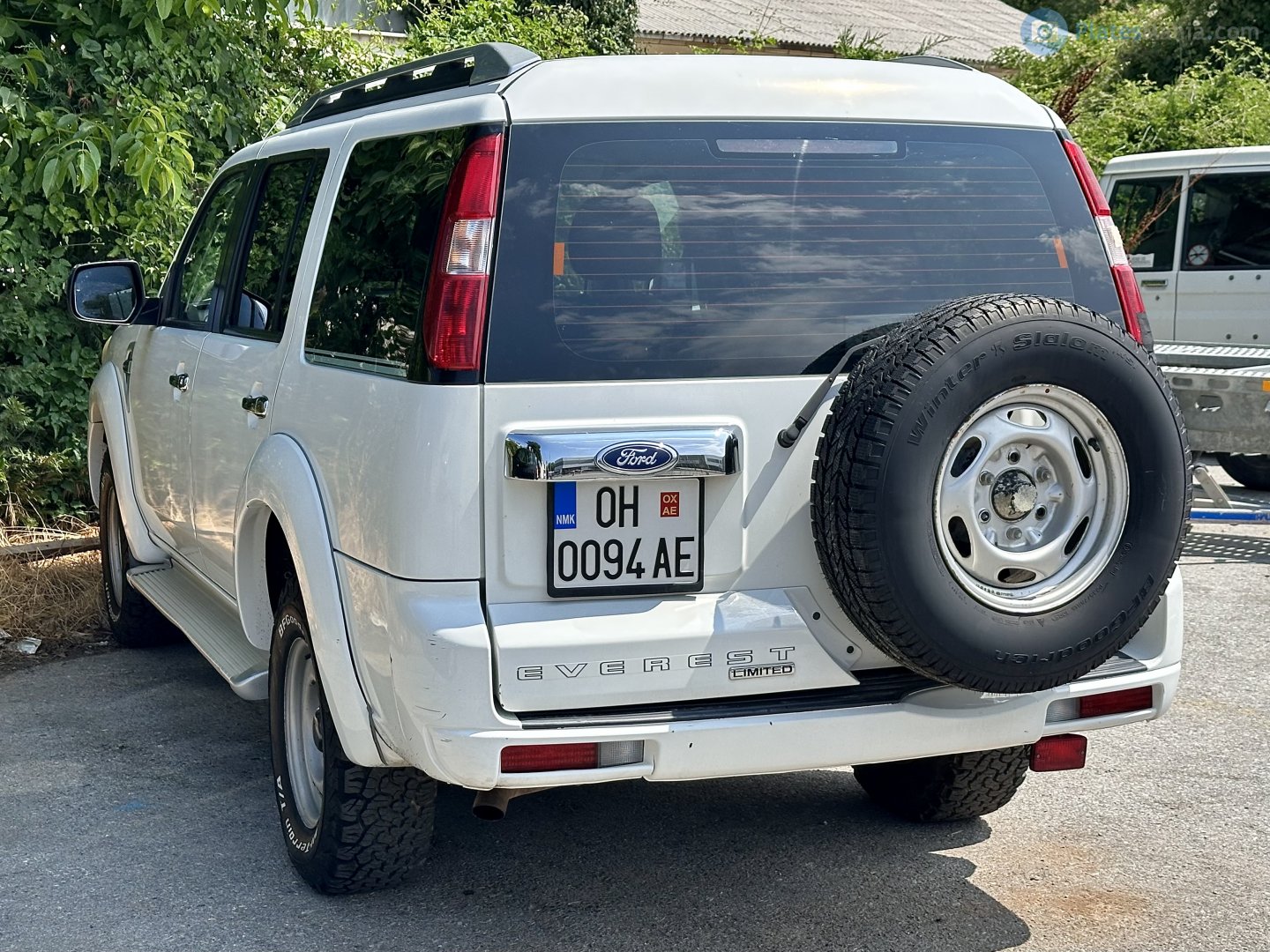 OH 0094 AE, Ford Everest 1st gen (U268/UR), facelift, 2006–2015