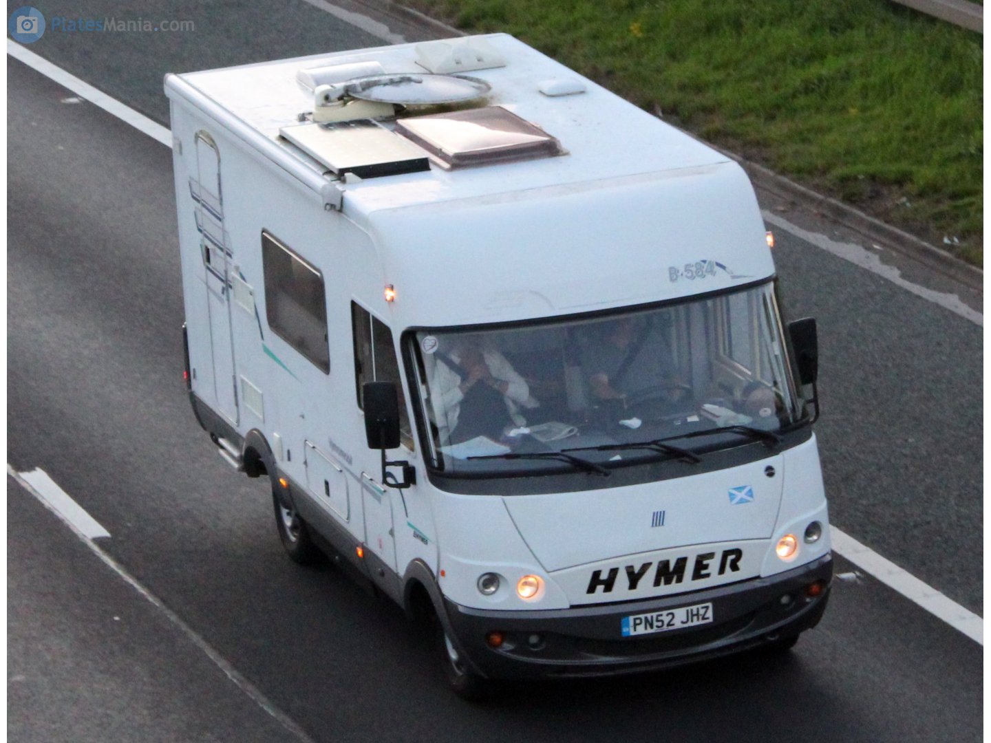 PN52JHZ, Hymer Mobil 7th gen B-Klasse 504/524/534/544/574/584/644/654/694/754 (Fiat/Peugeot Chassis), 1997–2006