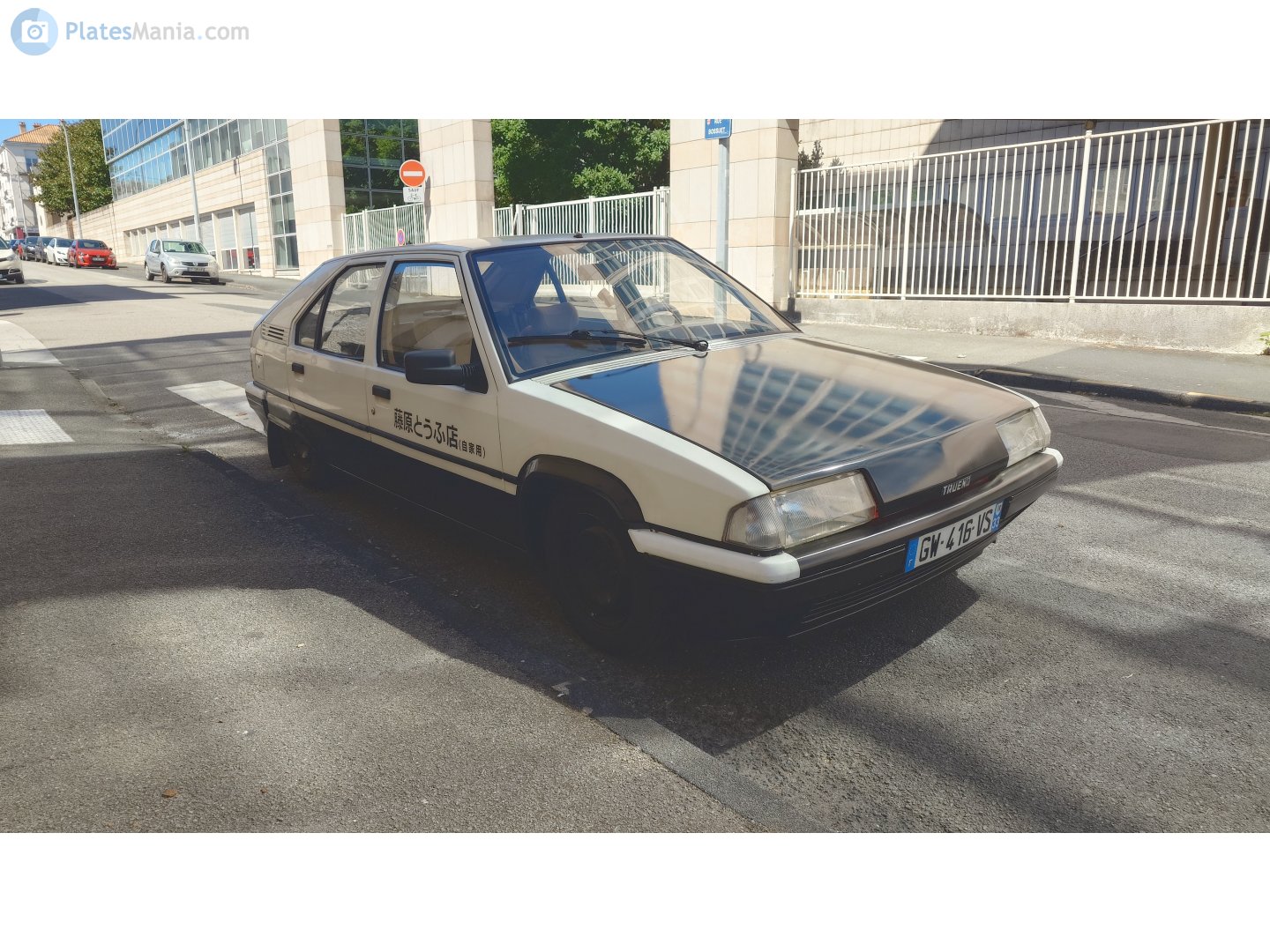 GW-416-VS, Citroёn BX 1st gen Hatch (XB), 1982–1993