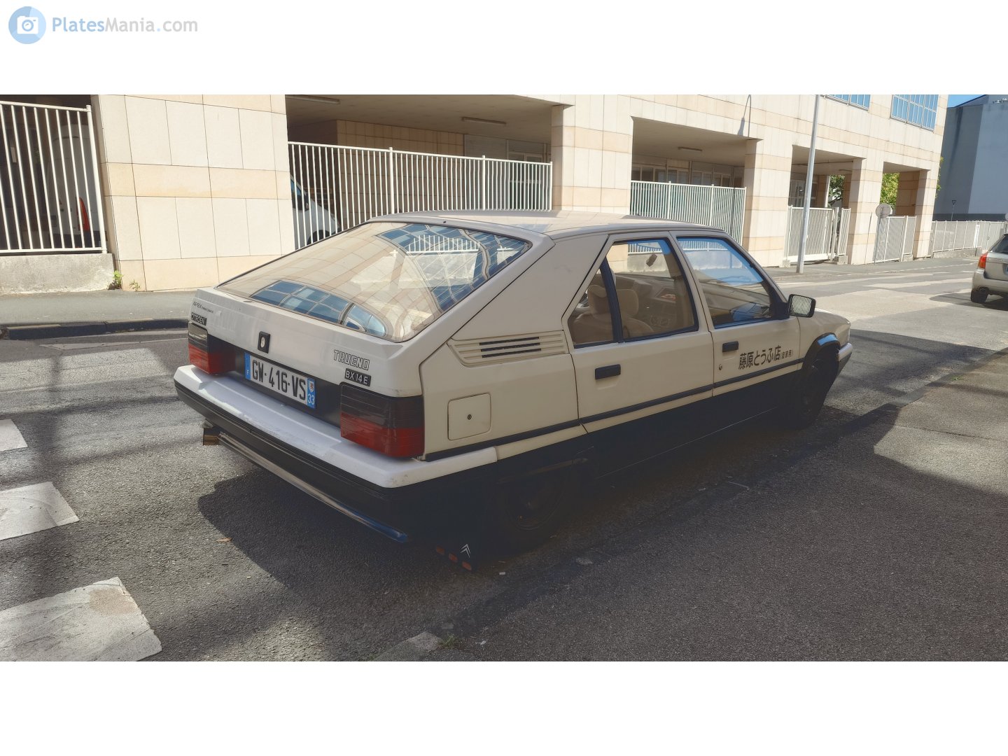 GW-416-VS, Citroёn BX 1st gen Hatch (XB), 1982–1993