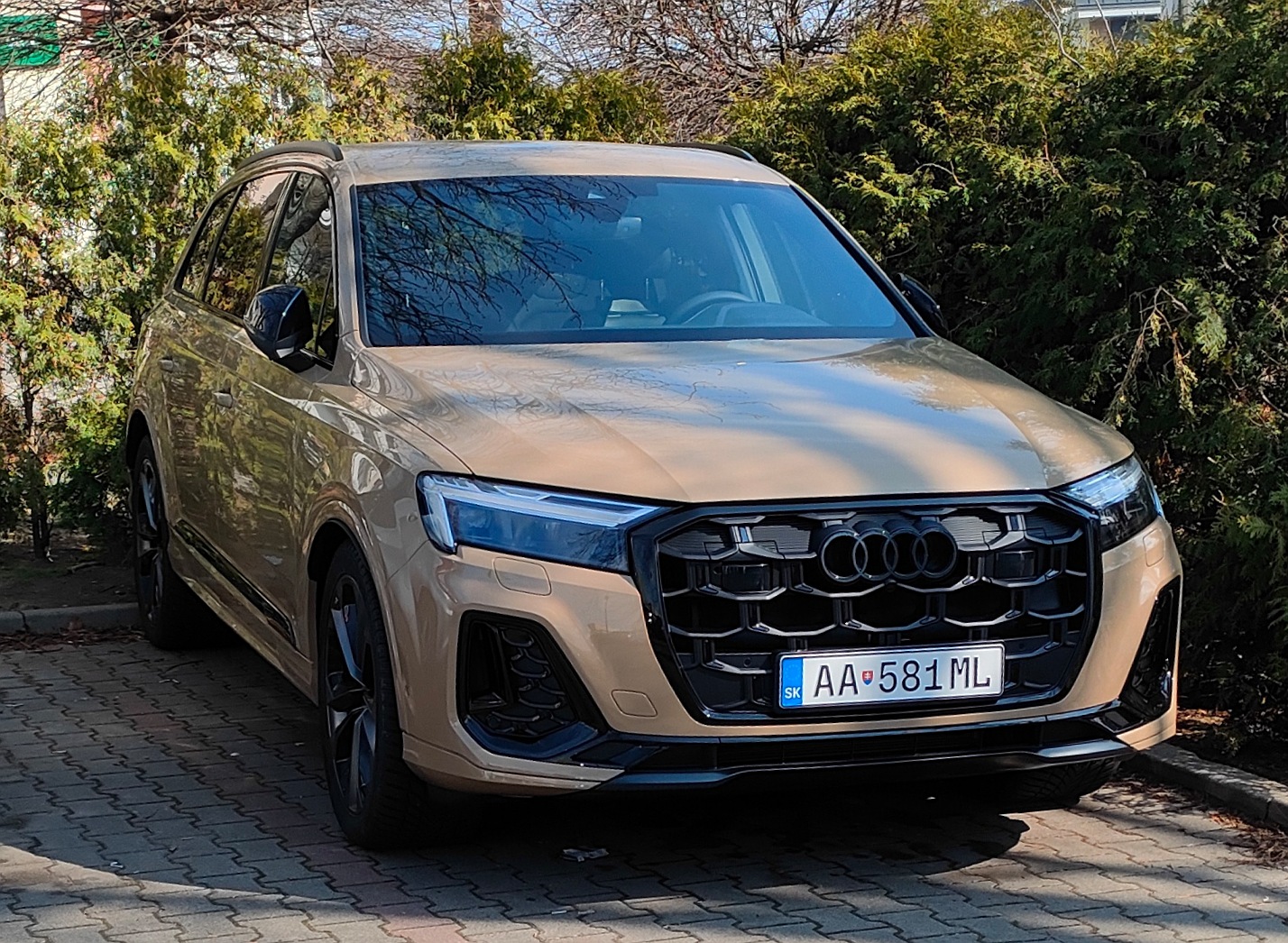 AA 581ML, Audi Q7 2nd gen (4MB), 2nd facelift, 2024–