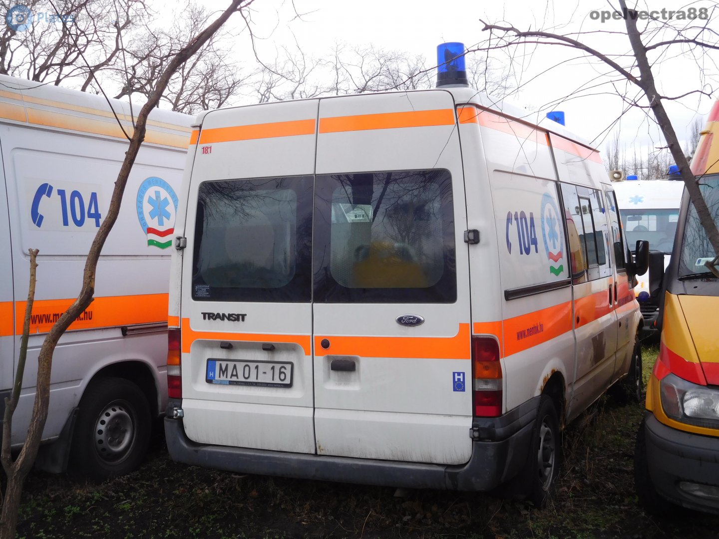 MA 01-16, Ford Transit 3rd gen Van (V184/V185), 2000–2006