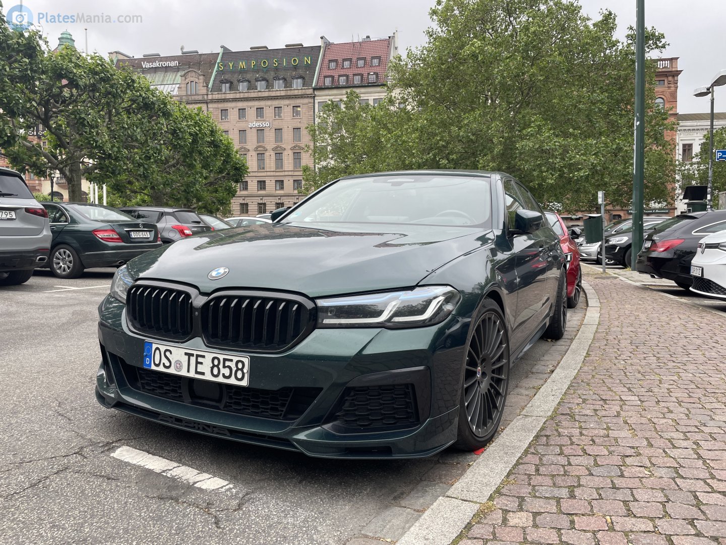 OS TE 858, BMW 5 Series 7th gen Alpina B5/D5 Touring (G31), facelift, 2020–2023
