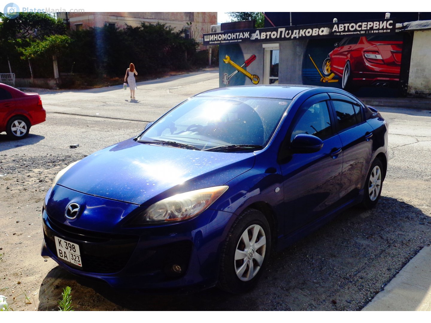 к 398 ва 323, Mazda Axela 2nd gen Sedan (BL), 2009–2013