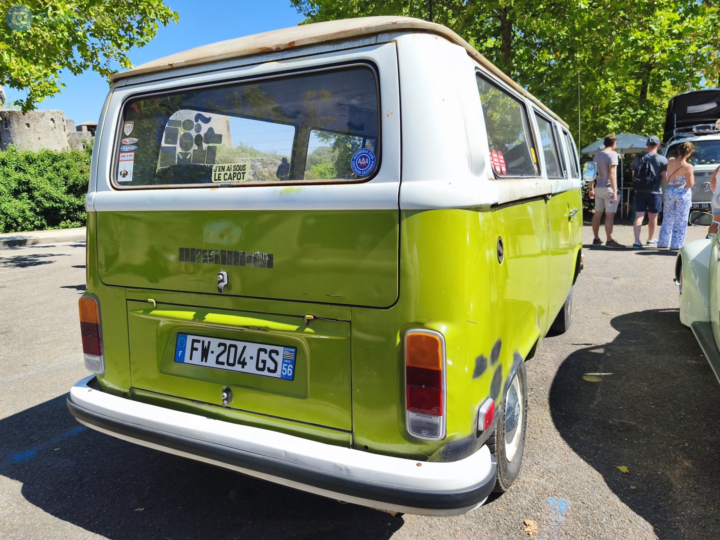 FW-204-GS, Volkswagen Kombi 2nd gen Bus/Kombi Van (T2b), 1st facelift, 1967–1979 (–1982 for BR- and MX-market)