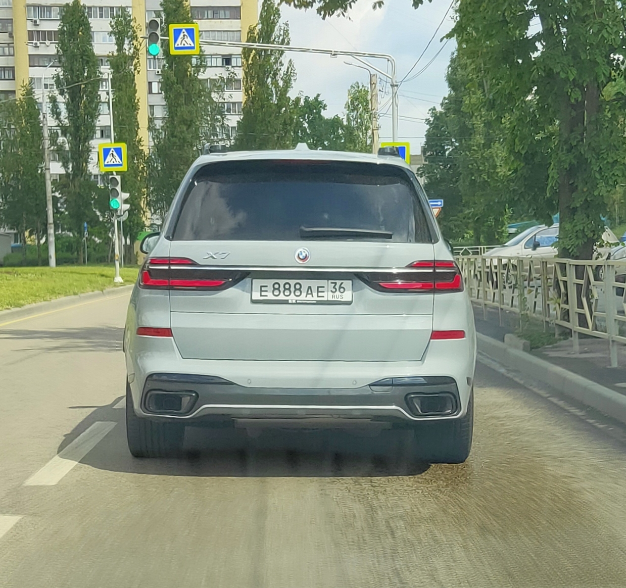 е 888 ае 36, BMW X7 1st gen (G07), facelift, 2022–