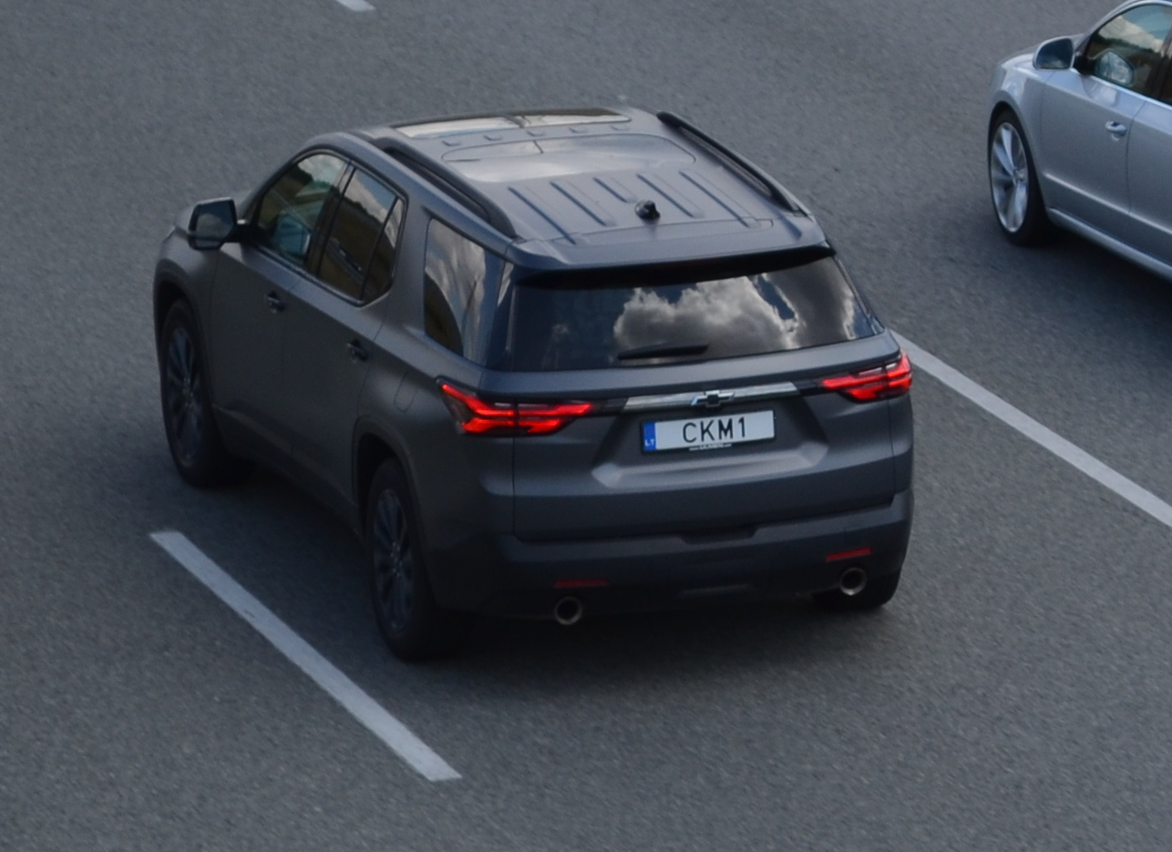 CKM1, Chevrolet Traverse 2nd gen (C1XX), facelift, 2021–2023