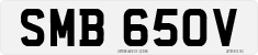 License plate of the United Kingdom, 1963 year system