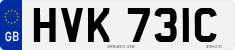 License plate of the United Kingdom, 1963 year system