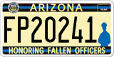 Arizona, Specialty plates