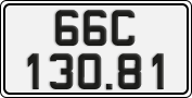 License plate of Vietnam, Cars