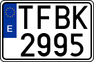 License plates of Spain, 1971 year series