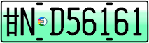 License plate of China, Electric vehicles