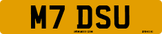 License plate of the United Kingdom, 1983 year system