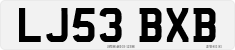 License plate of the United Kingdom, 2001 year system