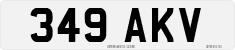 License plate of the United Kingdom, 1932 year system