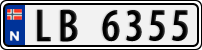 License plate of Norway, Trailers, motorcycles, special vehicles