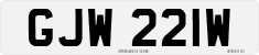 License plate of the United Kingdom, 1963 year system
