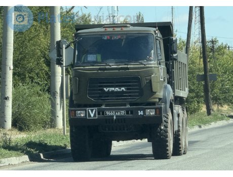 9660 ав 25, Ural (UralAZ) 6370