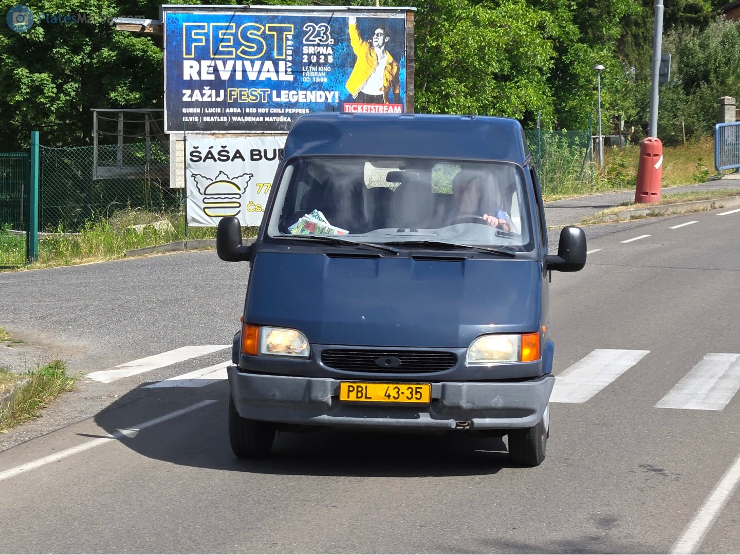 PBL 43-35, Ford Transit 2nd gen Van, 1985–2003