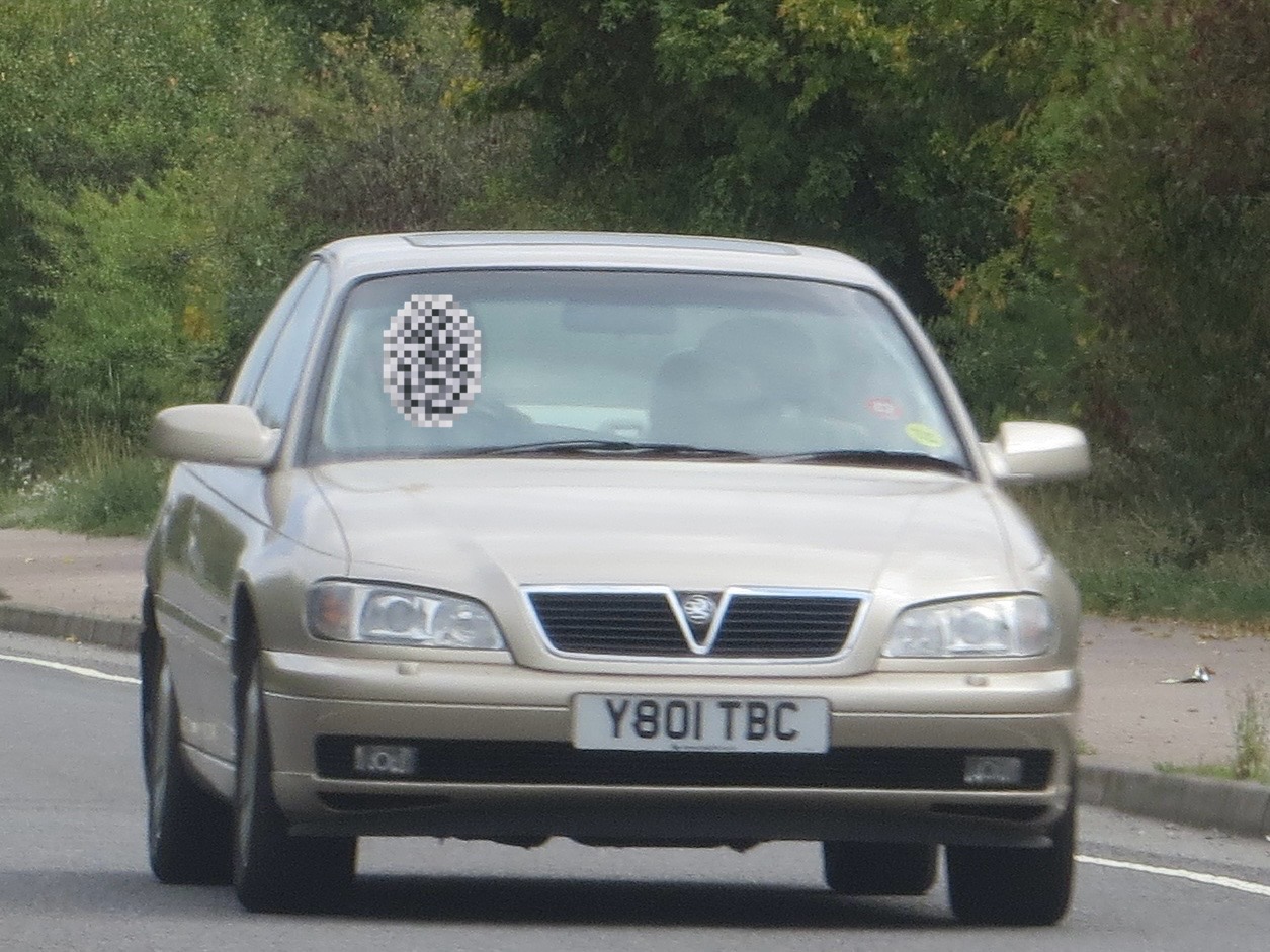 Y801TBC, Vauxhall Omega 1st gen Sedan (B; V94), facelift, 1999–2003