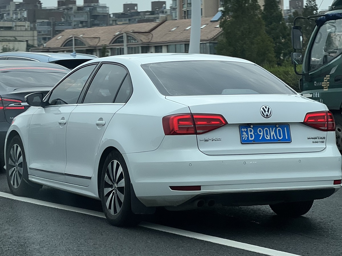 苏B·9QK01, Volkswagen Sagitar 2nd gen (1B; CN-market), facelift, 2015–2019