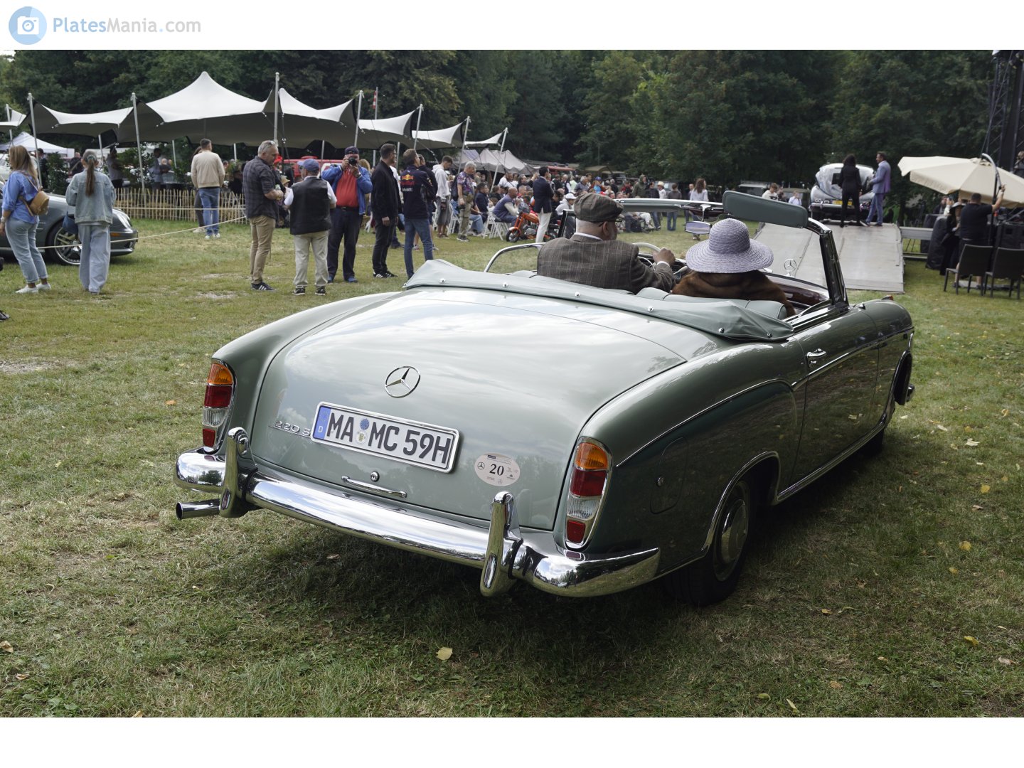 MA MC 59 H, Mercedes-Benz Type 219/220 220S Cabriolet (W180 II), 1956–1959