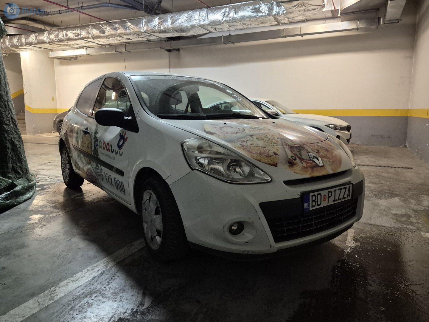 BD PIZZA, Renault Clio 3rd gen 3-door Hatch (C85), facelift, 2009–2014